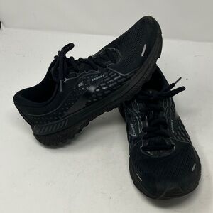 Brooks Adrenaline GTS 21 Women’s Running Shoes Black Size 7.5B Stability Support